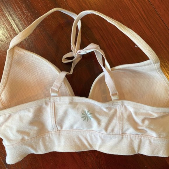 Athleta Sport Bra in Milkshake Peach / Orchid Pink - Picture 2 of 5